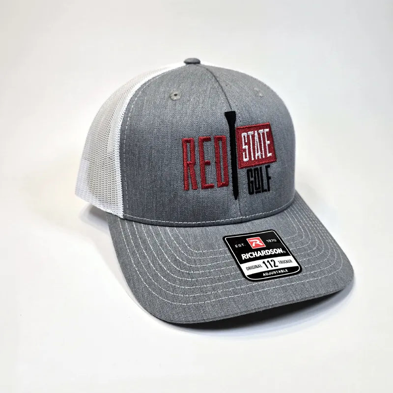 Red State Golf Logo Embroidered Hat (Standard OSFM Size)